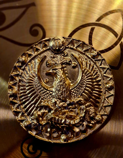 Golden shungit orgon pocket