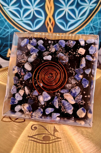Piramidă Giza cu lapis lazuli