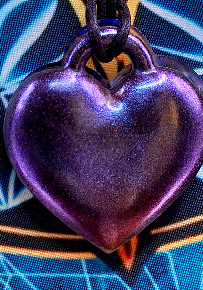Medalion orgonic Blue Heart Alchemy