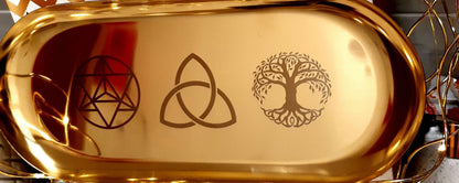 Taviță cu 3 simboluri sacre